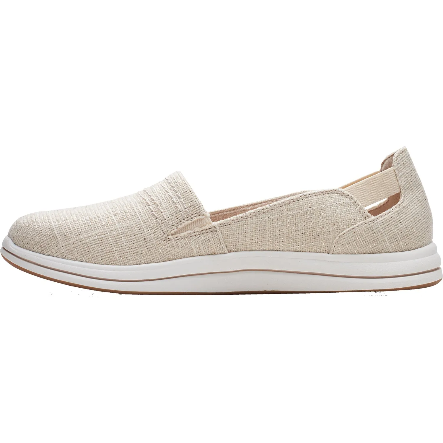 Women's Clarks Cloudsteppers Breeze Step Natural Int Canvas