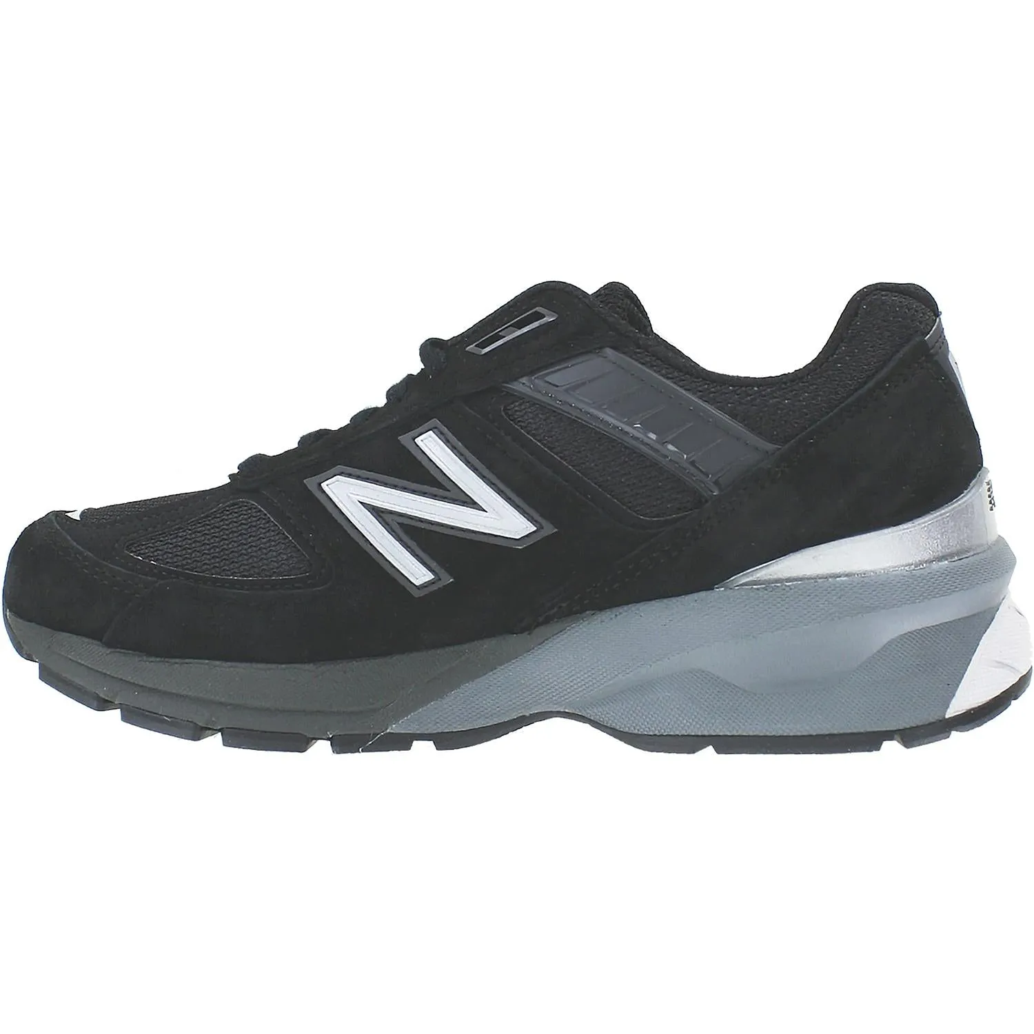 Women's New Balance W990BK5 Running Shoess Black/Silver Suede/Mesh