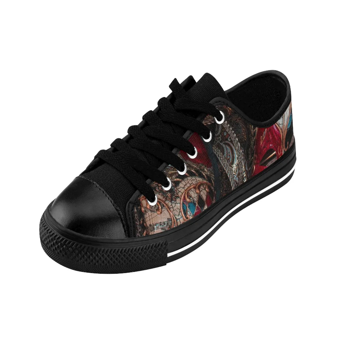 Women's Sneakers with costume Carnival Venezia design