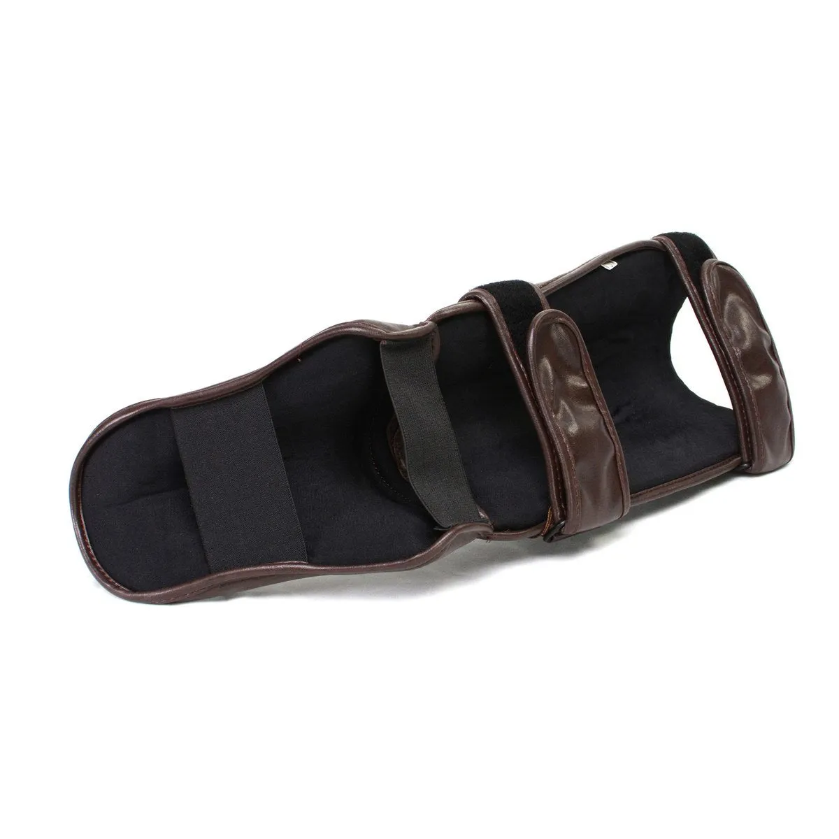 X-Fitness XF1001 Brown Muay Thai Kickboxing Shin Guards