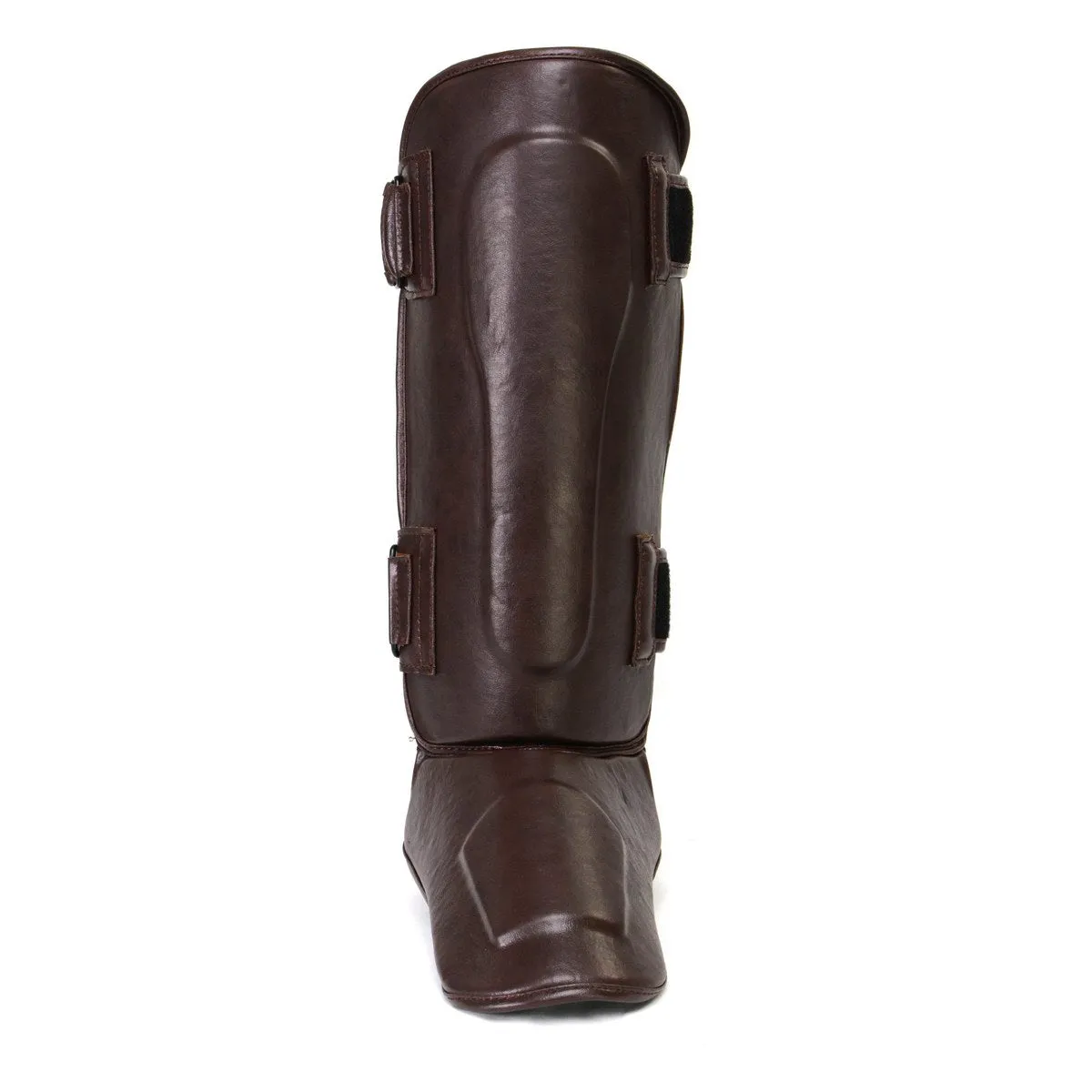 X-Fitness XF1001 Brown Muay Thai Kickboxing Shin Guards