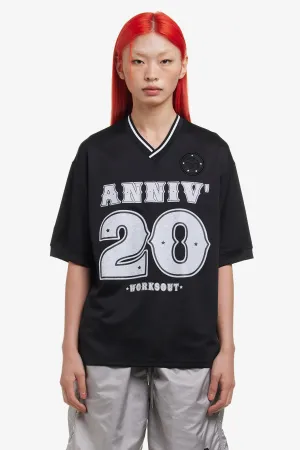 x WORKSOUT 20th ANNIV FOOTBALL JERSEY