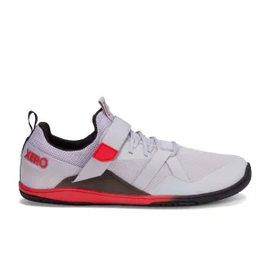 Xero Shoes Forza Trainer Mens – Træningssko – Micro Gray / Red